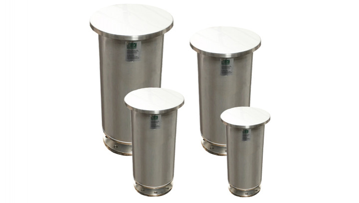 AAC IL CF 200A Inline Filter for High Performance Sewage Wastewater Odour Control